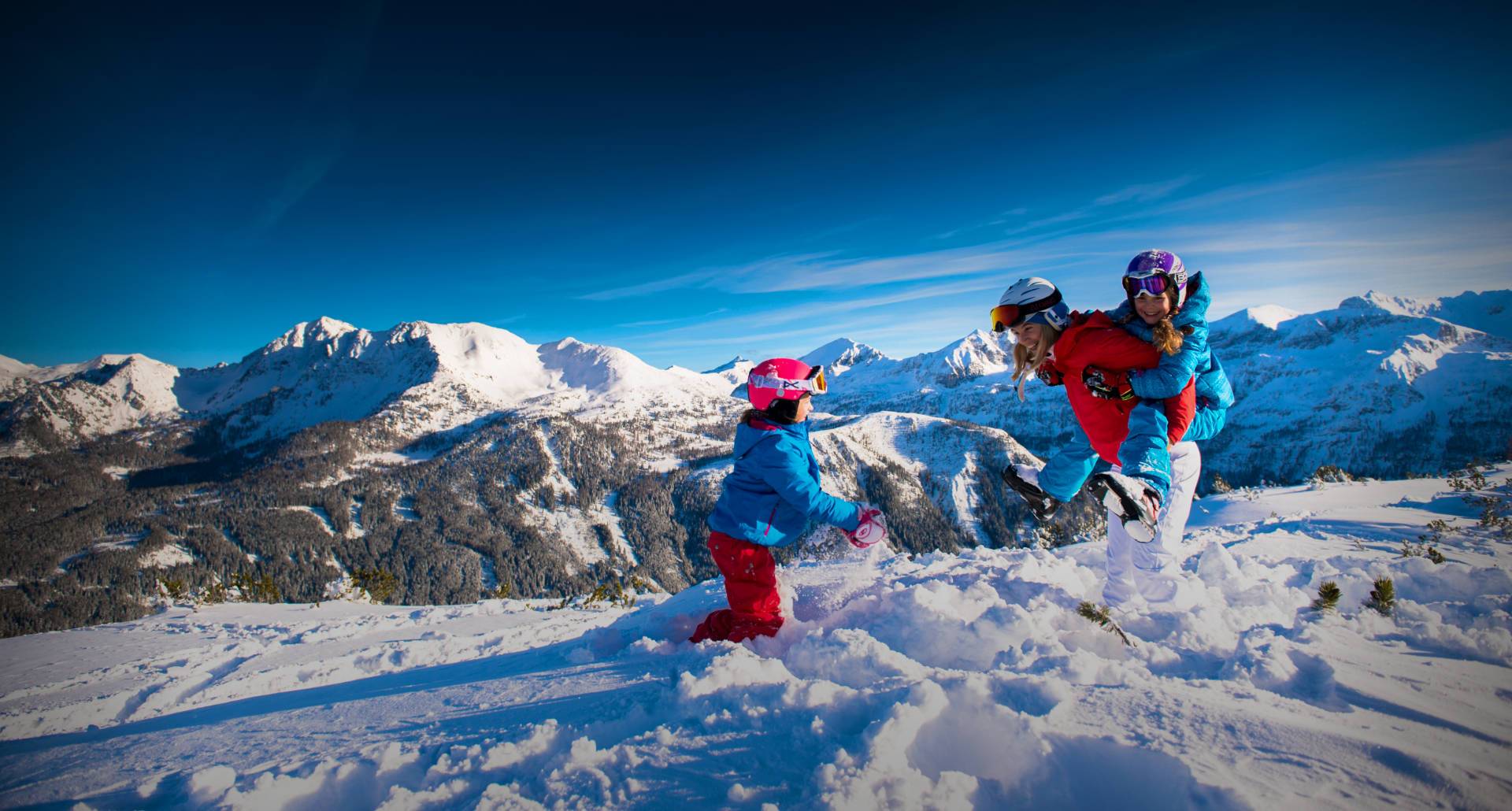 Familie beim Ski- & Winterurlaub in Gastein - Bauernhof Tofererhof