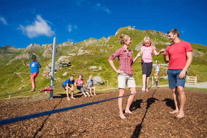 Spielplatz in Gastein - Tofererhof, Urlaub am Bauernhof